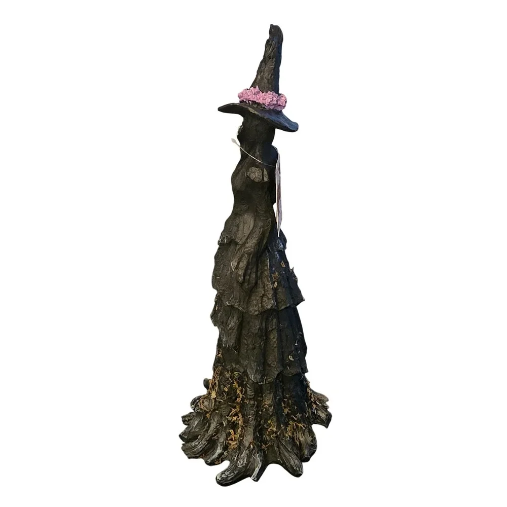 Halloween Tree Witch Figurine 18